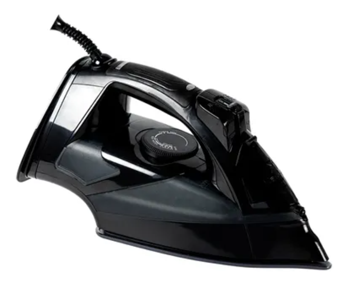 Evvoli  EVIR-5MB 2800W Ceramic Soleplate Steam Iron With Auto Shut-Off With Anti-Drip - Black - Zoom Image 2