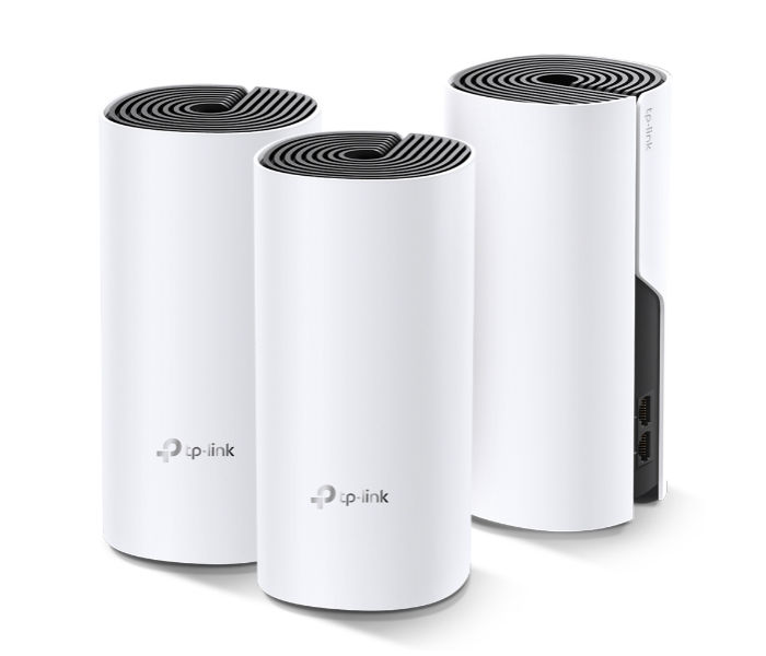 TP-Link Deco E4 Pack of 3 AC1200 Whole Home Mesh Wi-Fi System - White - Zoom Image 1