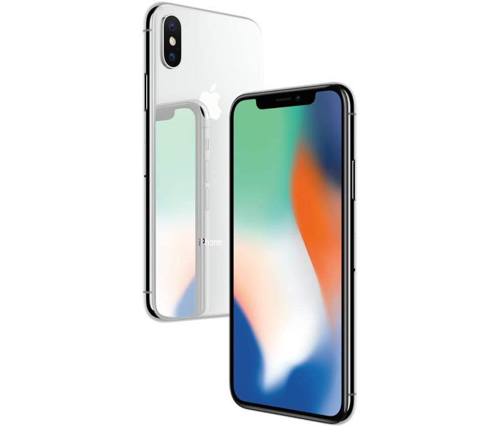 Apple iPhone X 3GB RAM 64GB Storage 4G LTE Refurbished - Silver - Zoom Image 3