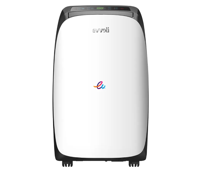 Evvoli EVPR-12K PO 1 Ton 12000 BTU Portable Air Conditioner - White - Zoom Image 1