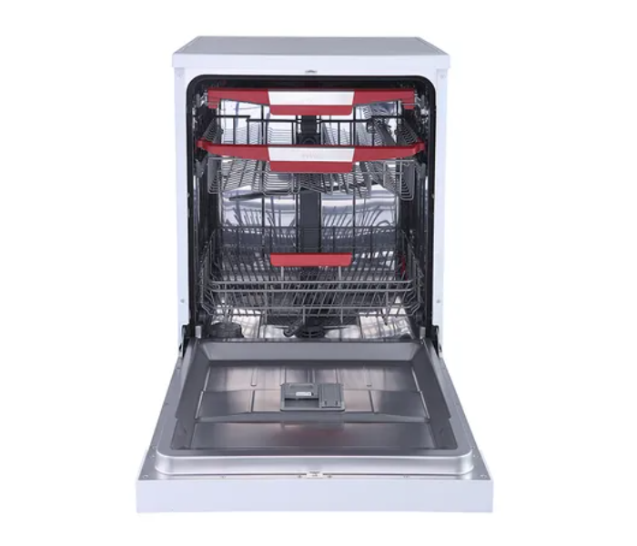 Evvoli EVDW-153H-S 7 Programs 15 Place 3 Baskets Electric Dishwasher - Silver - Zoom Image 2