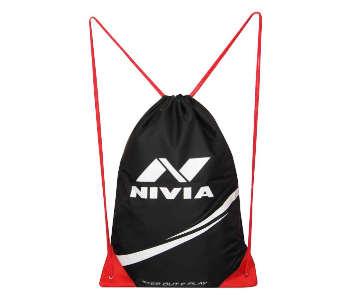 Nivia Exercise And Fitness String Bag - Black - Zoom Image