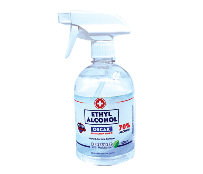 Oscar 500ml Ethyl Alcohol Hand Sanitizer and Surface Disinfectant - Zoom Image