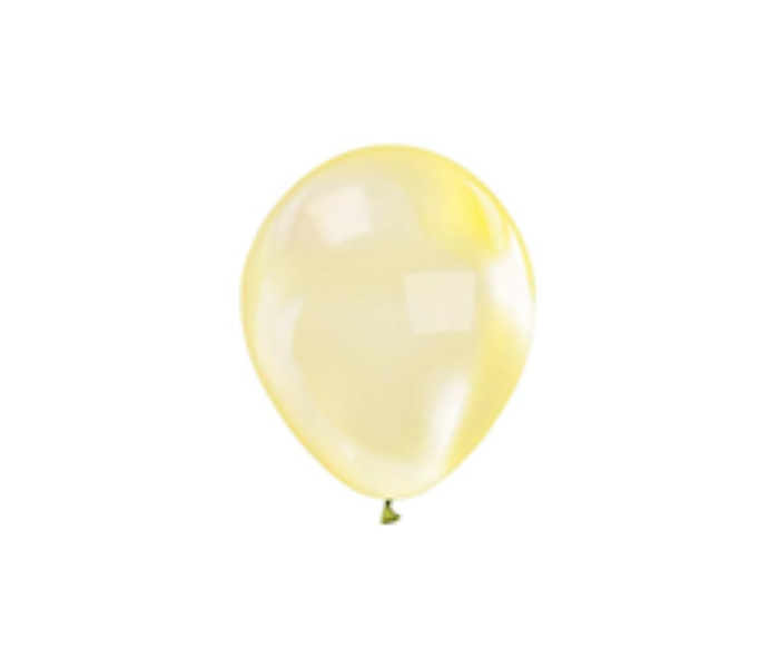 Rota Party 12 Inch Extra Transparent 10 Pieces Balloon - Yellow - Zoom Image