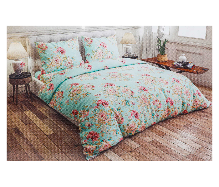 Parry Life PLBS7603LL 4 Piece Quilt Cover Set - Blue - Zoom Image 1