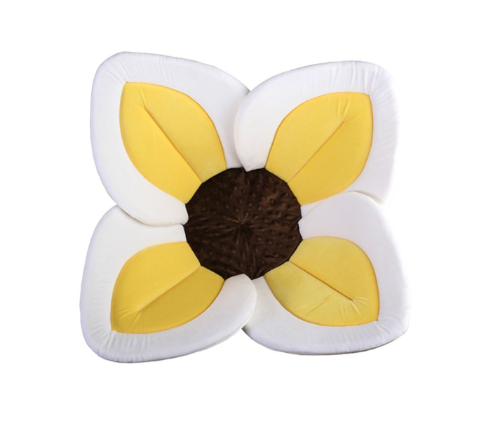 Blooming Bath N20977209A Lotus Baby Bath Mat - White - Zoom Image