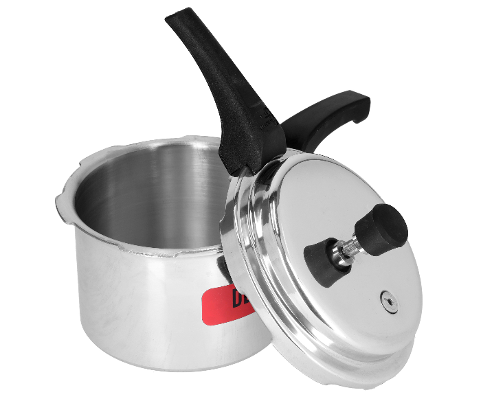 Delcasa DC1878 3 Litre Aluminum Pressure Cooker  - Silver - Zoom Image 3