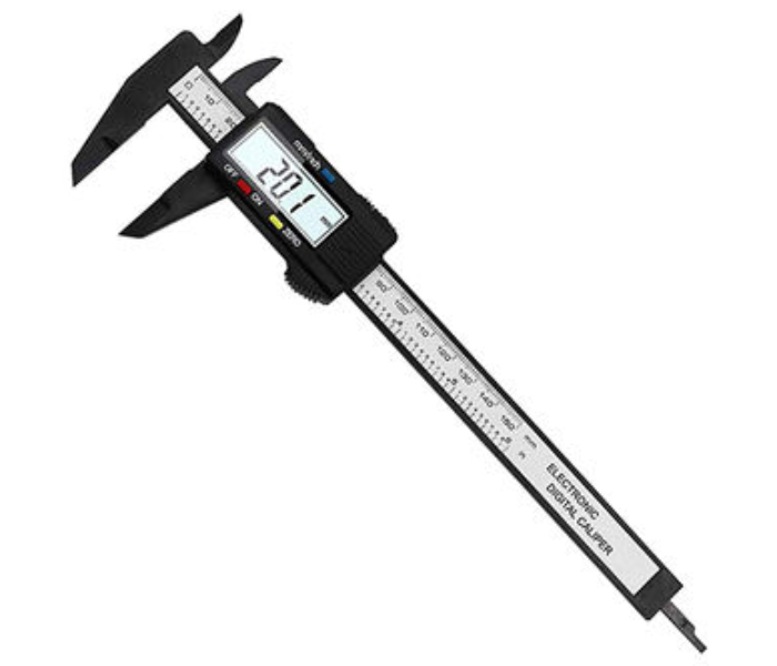 Digital LCD Electronic Carbon Micrometer - Black  - Zoom Image 1