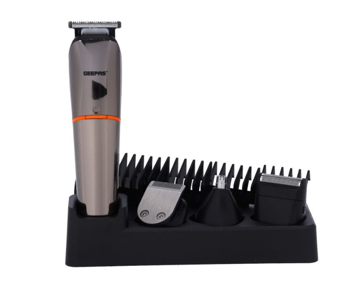 Geepas GTR56041 9 in 1 Rechargeable Grooming Kit - Black - Zoom Image 1