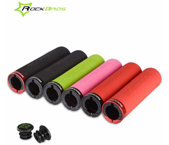 Rockbros Silicone Bike Sponge Cuffs Mountain Bike - Multicolour - Zoom Image 1