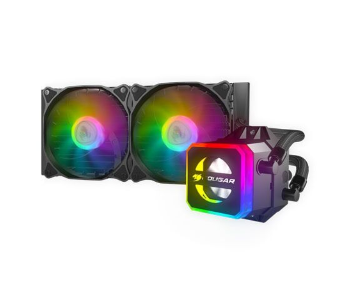 Cougar CG-CL-HELOR240-RGB Helor 240mm with Addressable RGB CPU Liquid Cooler - Zoom Image 1