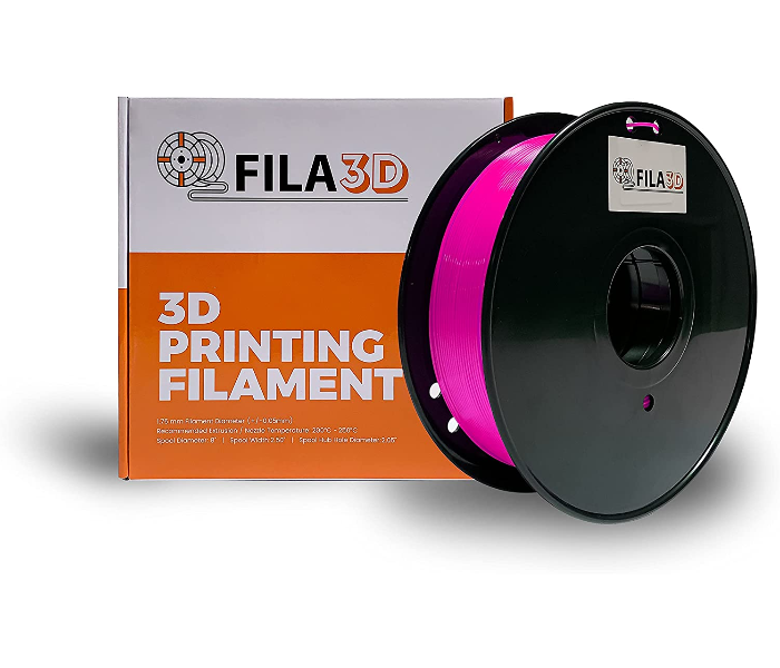 Fila3D 1.75mm ABS 1kg 3D Printer Filament - Pink - Zoom Image 1