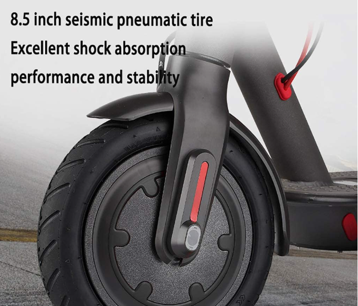 Electric Scooter Adults,Powerful Motors,8.5" Tires,25km Long Range, E-Scooter,with LED Light Portable Design,Max Load 120kg Commuting Motorized Scooter Suitable for Teenager - Zoom Image 4