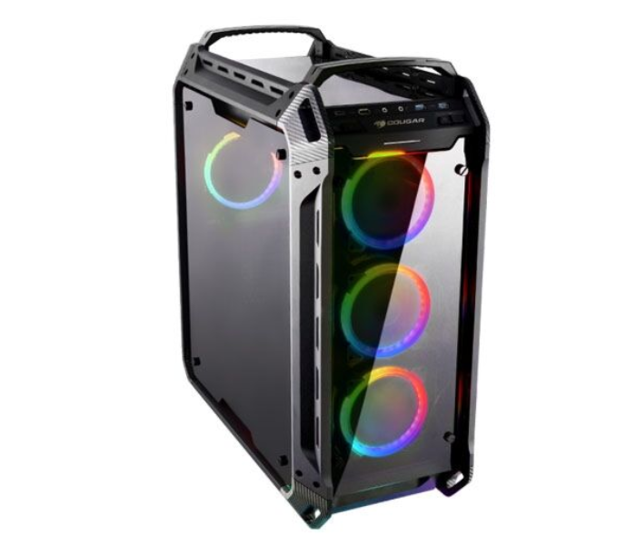 Cougar Panzer EVO Tempered Glass RGB LED ATX Full Tower Computer Case - Black - Zoom Image 1