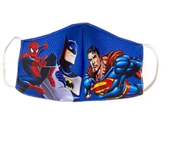 Zap Super Heros Printed Reusable and Washable Mask for Kids - Zoom Image