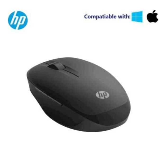 HP 6CR71AA Dual Mode Mouse - Black - Zoom Image 2