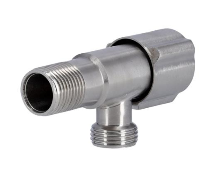 Geepas GSW61080 Stainless Steel Angle Valve - Silver - Zoom Image 4