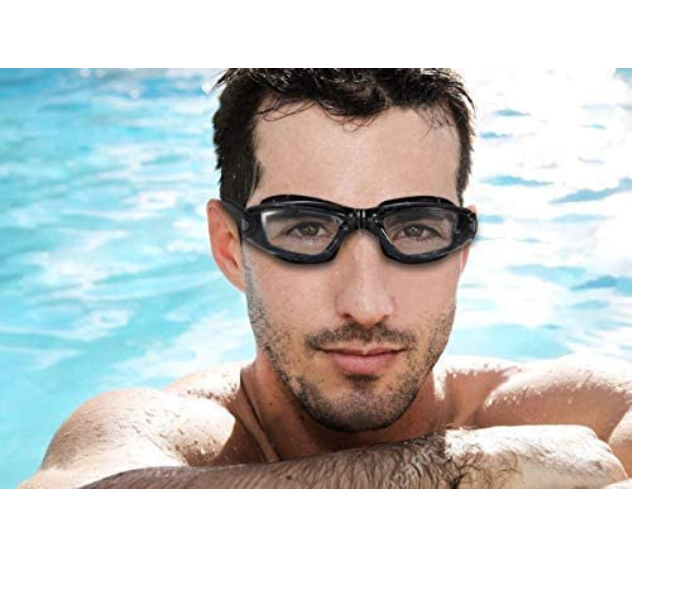 M and J Non Leaking Unisex Swimming Goggles - Black - Zoom Image 4