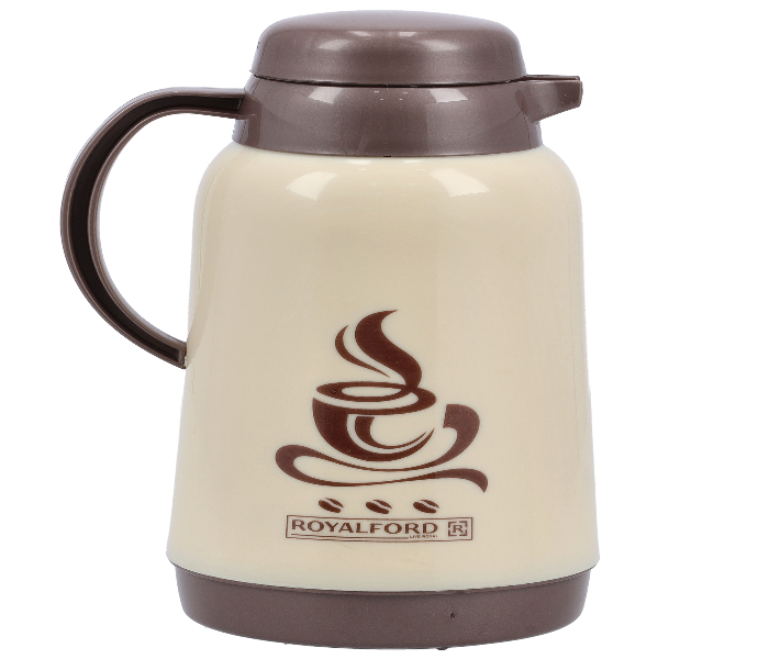 Royalford RF10002 650ML SS Inner Fayona Coffee Pot - Brown - Zoom Image 1