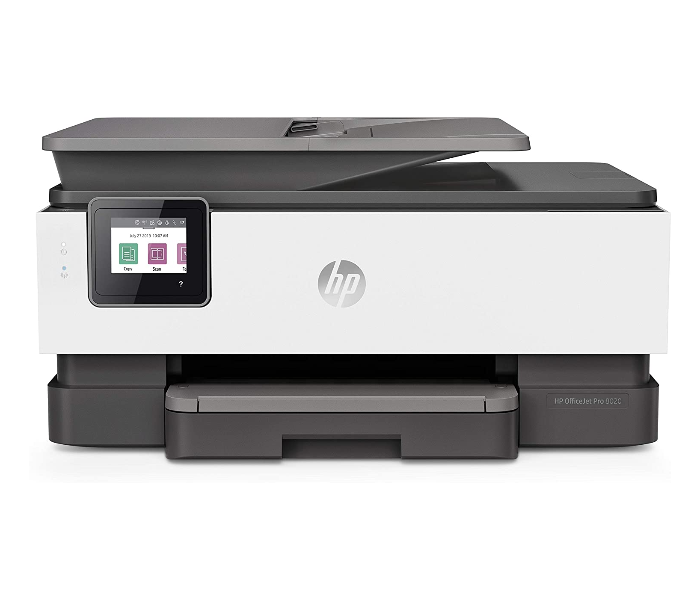 HP OfficeJet Pro 8023-1KR64B Wireless Print Scan Copy Fax All-in-One Printer - Black - Zoom Image 1