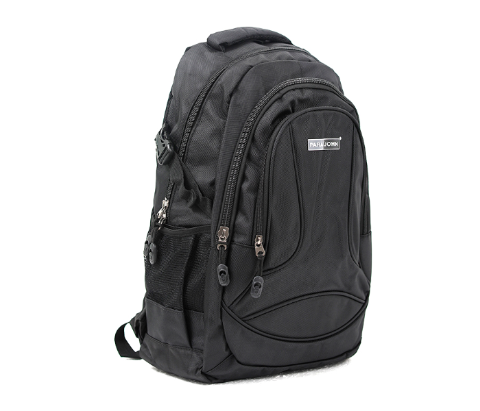 Para John PJSB6003A20-B 20 inch Unisex Casual Backpack - Black - Zoom Image 2