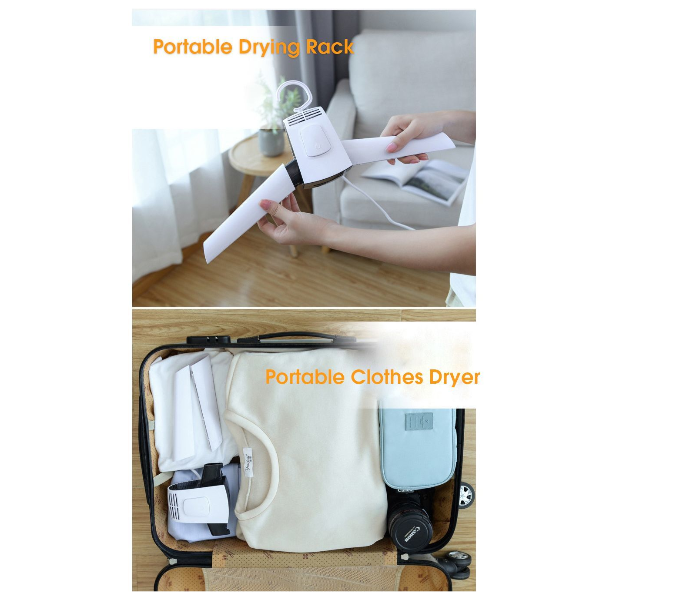 Strive Steed Electric Portable Clothing Dryer Hanger - White - Zoom Image 4