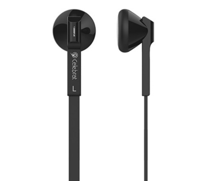 Magic Charm D4 Stereo Sound Earphones - Black - Zoom Image 1