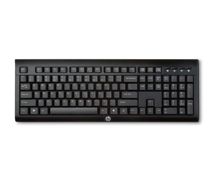 HP K2500 Wireless Keyboard E5E78AA - Black - Zoom Image