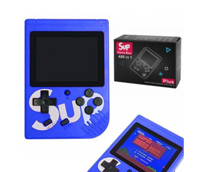 Sup 400 In 1 Game Box Wireless Retro Gaming Console Also Supports External Gamepad With Tv - Blue - Zoom Image 2