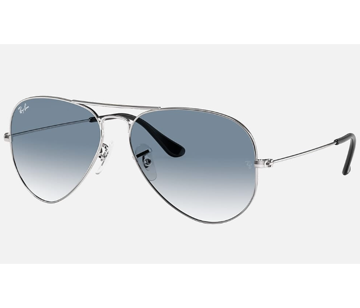 Ray-Ban 0RB3025 019/W3 Aviator Silver Frame & Silver Flash Mirrored Sunglasses for Unisex - Zoom Image 2