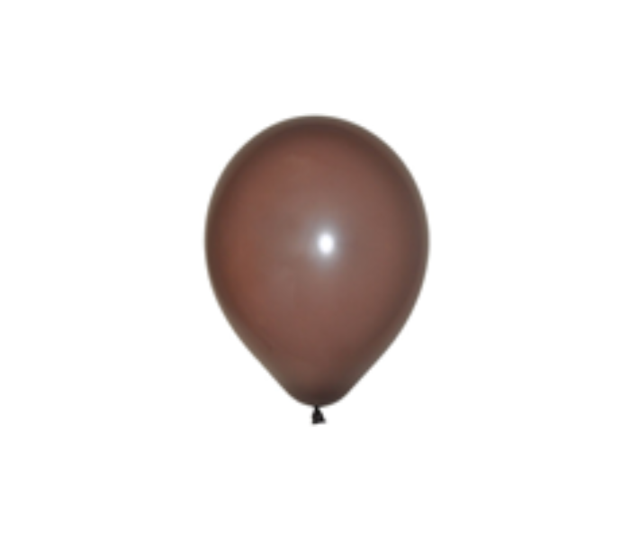 Rota Party 12 Inch Latex Standard 20 Pcs Balloon  - Brown - Zoom Image