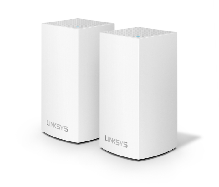 Linksys Velop Whole Home Intelligent Mesh WiFi System AC2600 Dual-Band 2-Pack -White - Zoom Image 1