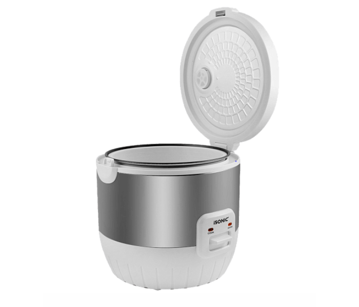 iSONIC iRC 760 1.8L Automatic Premium 3 in1 Rice Cooker – White - Zoom Image 3