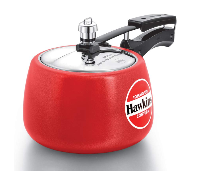 Hawkins CTR30 3 Litre Contura Pressure Cooker - Tomatoe Red - Zoom Image 1