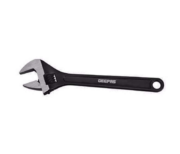 Geepas GT59223 8 inch Adjustable Wrench - Black - Zoom Image