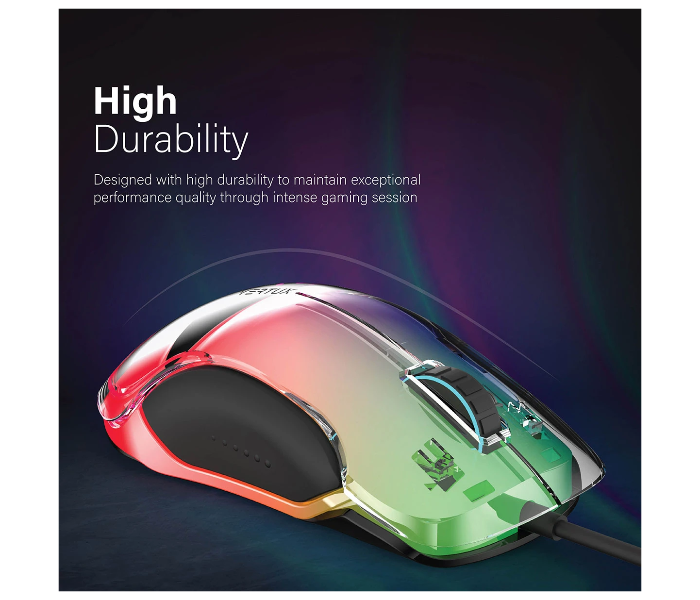 Vertux PHOENIX 12000DPI Pixel Perfect Accuracy RGB Wired Gaming Mouse - Zoom Image 3