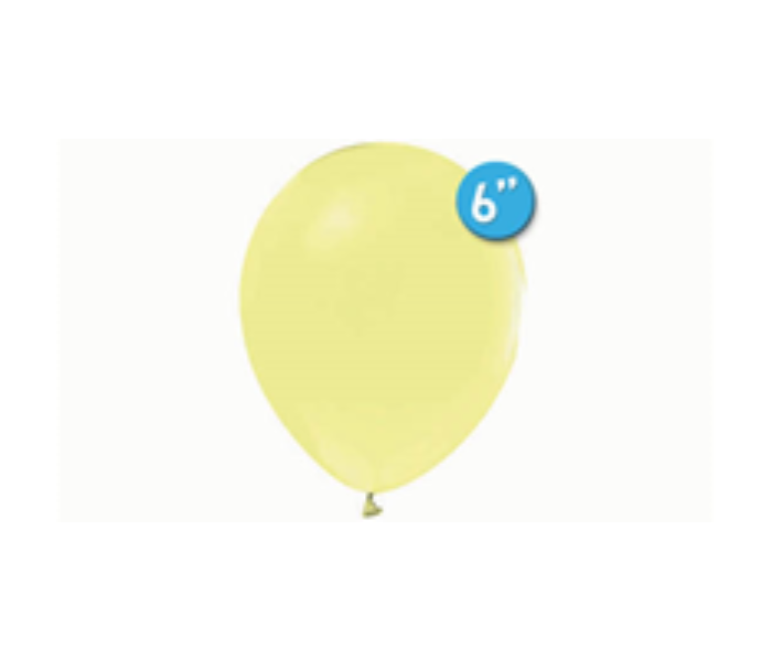 Rota Party Pack of 20 Pieces 6 inch Standard Latex Balloon - Vanilla - Zoom Image