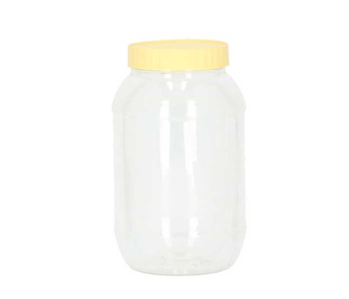 Delcasa DC1121 1500ml Round Jar - Cream - Zoom Image 1