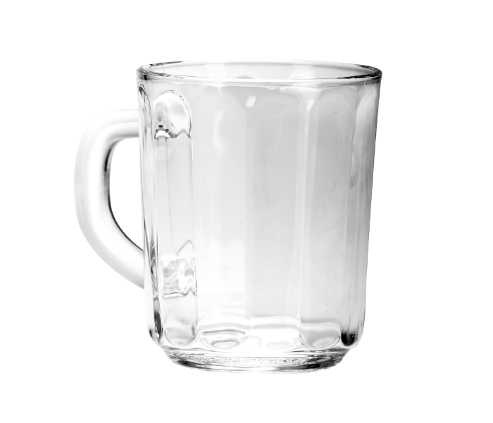 Delcasa DC1457 240ml Set of 3 Pieces Glass Cup with Handle - Clear - Zoom Image 2