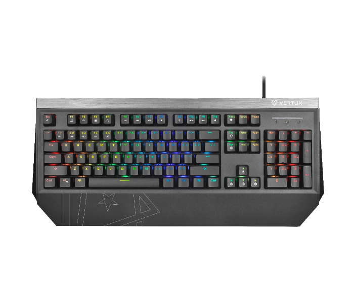 Vertux TANTALUM Hyper Responsive Tactile Mechanical Keyboard - Black - Zoom Image 1