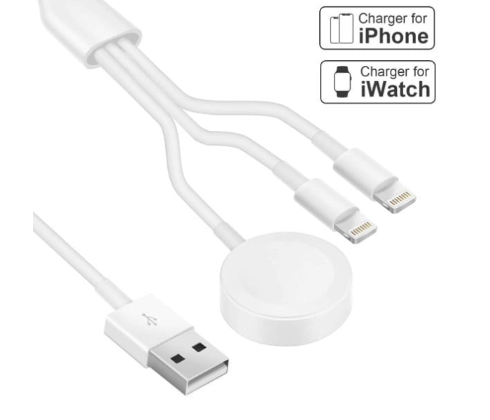 Jongo 1 Meter 3 in 1 Magnetic Charging Cable - Zoom Image 3