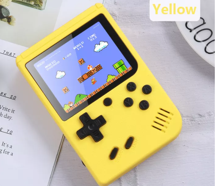 Sup 400 In 1 Game Box Wireless Retro Gaming Console Also Supports External Gamepad With Tv -Yellow - Zoom Image 1