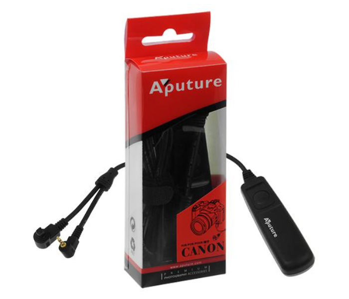 APUTURE AWP-3181 Universal Camera Remote Shutter Release Cable - Black - Zoom Image 1