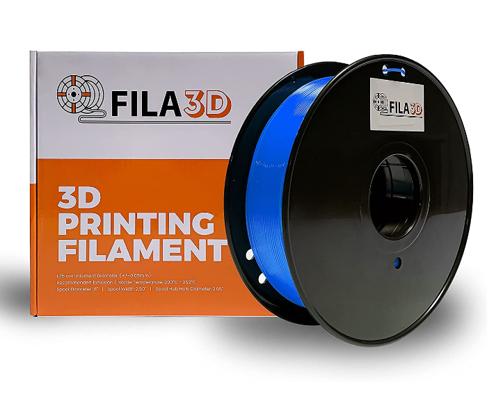 Fila3D 1.75mm PLA Plus 1Kg 3D Printer Filament - Blue - Zoom Image 1