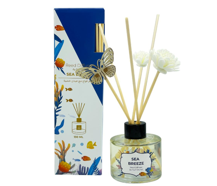 Gulf Orchid 130ml Reed Diffuser - Sea Breeze - Zoom Image