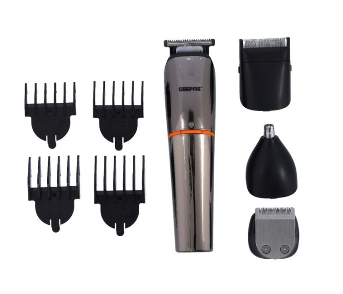 Geepas GTR56041 9 in 1 Rechargeable Grooming Kit - Black - Zoom Image 2