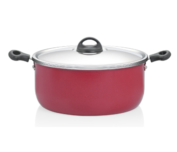 Premier 2971 20cm Non-Stick Stew Pot - Red & Black - Zoom Image