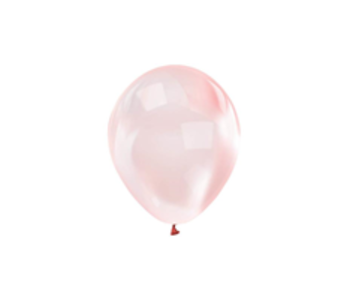 Rota Party 12 Inch Extra Transparent 100 Pieces Balloon - Ruby - Zoom Image