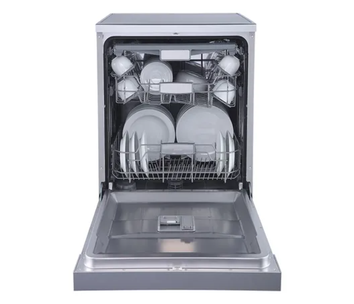 Evvoli EVDW-143MS 7 Programs 14 Place 3 Baskets Electric Dishwasher - Silver - Zoom Image 3