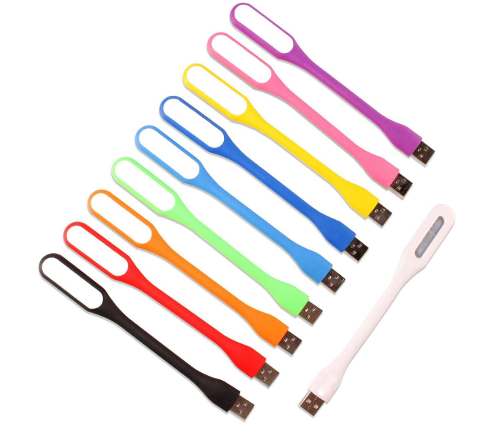 10-Pieces Flexible USB lights Accessories USB Led Lights For Computer Laptop Power Bank And USB Hubs - Zoom Image